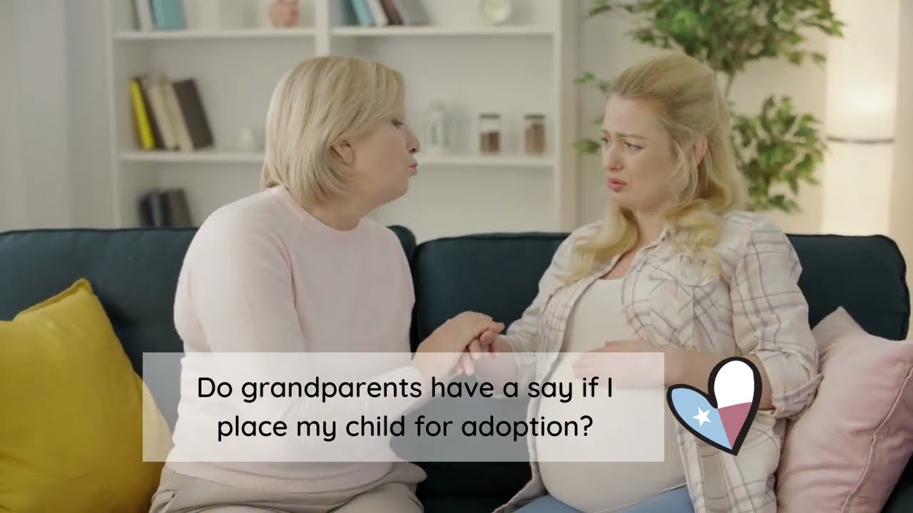 Do grandparents have a say if I place my child for adoption?