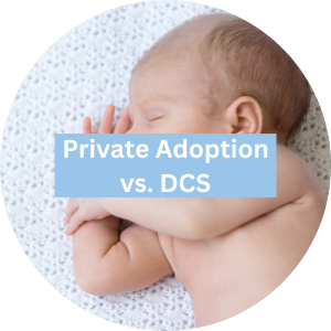 private adoption vs dcs